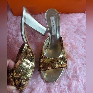 Marc Jacob’s gold sequins . Size 40 . Worn Wicked